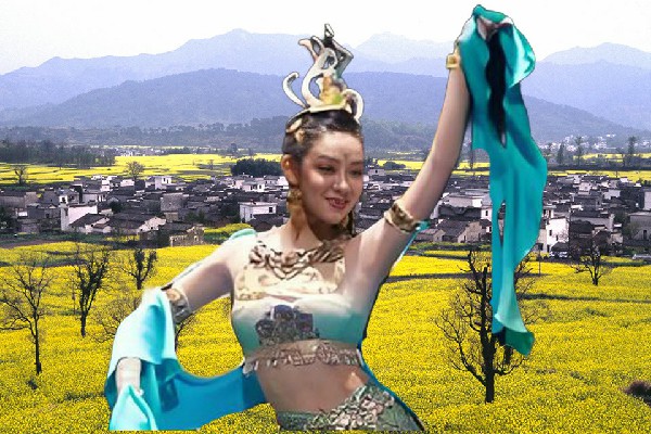 张如烟入选古宜镇绝对舞力达人，无敌追日