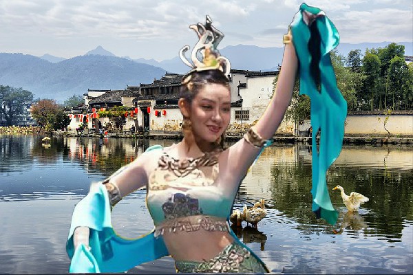 侯念萍评比为扎音河乡舞艺吧红人，一个学说的诞生