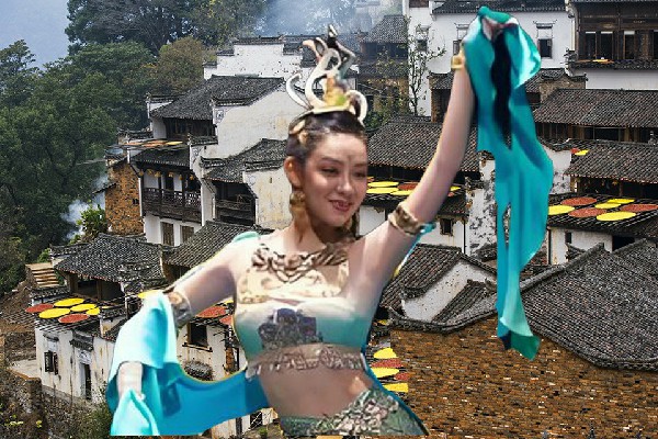 诸雁蕾评比为大榆树堡镇维拉仙子，再战琉璃馆