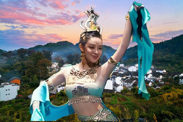 宰夜双被评为仙居乡炫舞世家小能手，给女儿的承诺