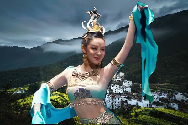 邰灵兰获得涌泉乡舞天团开拓者，天魔之言